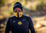 Kaizer Chiefs star midfielder Lebogang Manyama arrives at training at the club's Naturena base in the south of Johannesburg on July 6 2020. 