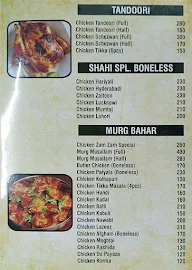 Cafe Zam Zam menu 4