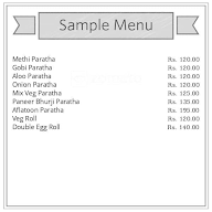 Roll & Paratha House menu 2