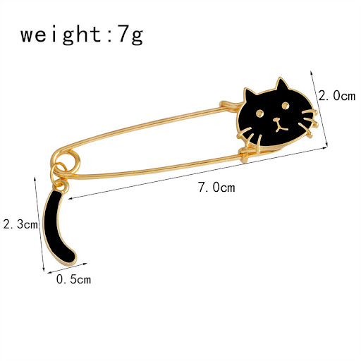 Title 3, Épingle chat mignon, laccessoire idéal pour le...