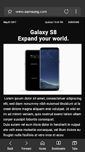   Samsung Internet Browser- screenshot thumbnail   