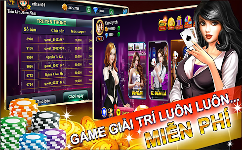 Tiến lên đếm lá online – tien len 2019 3