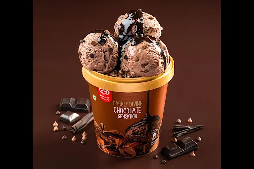 Divine Chocolate Sensation Tub Ice Cream [700 Ml]