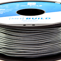 Grey MH Build Series TPU Flexible Filament - 2.85mm (1kg)