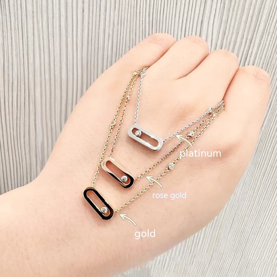 Creatieve eenvoudige geometrische hanger ketting voor dames, clavicula ketting, een stijlvolle accessoire om je outfit compleet te maken.