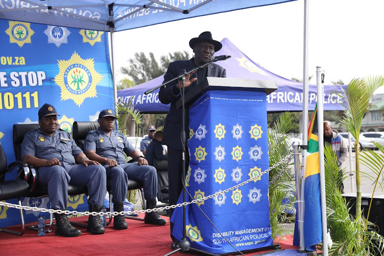 Police minister launched the high-density Operation Shanela in Durban.