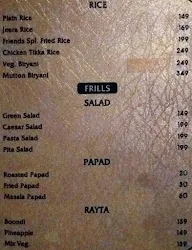 Friends Cafe & Lounge menu 2