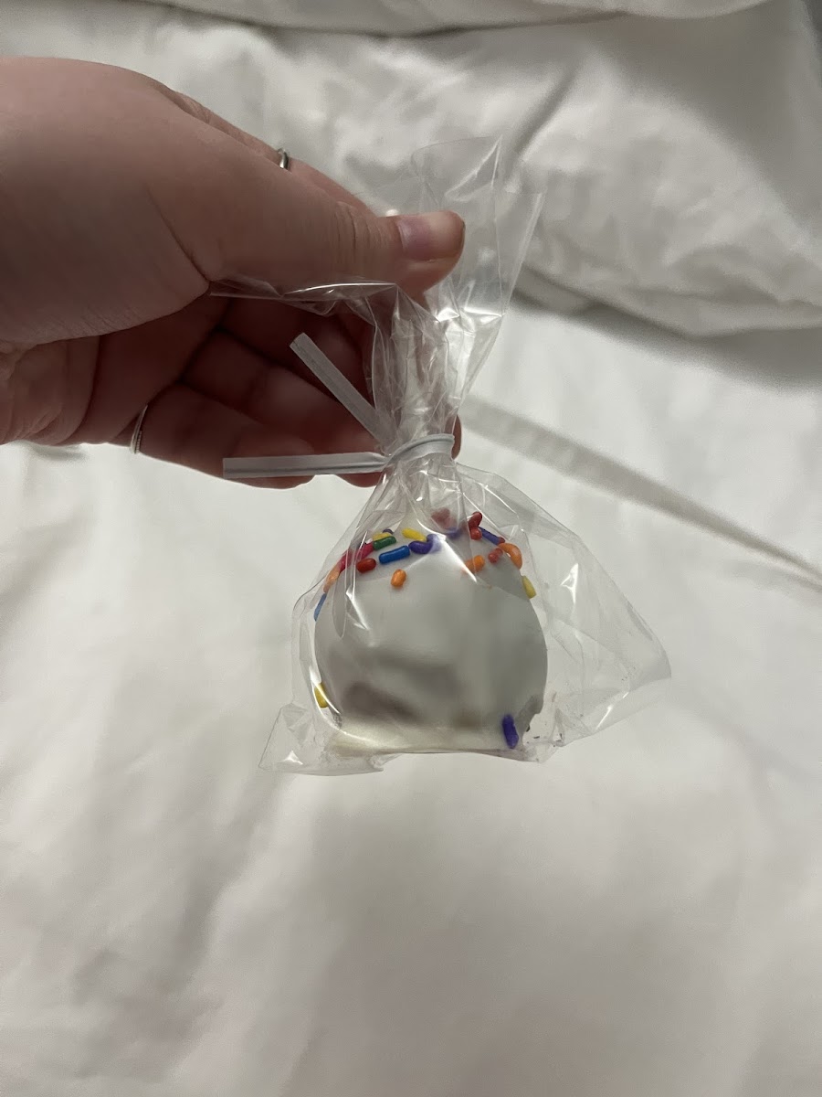 vanilla cake pop