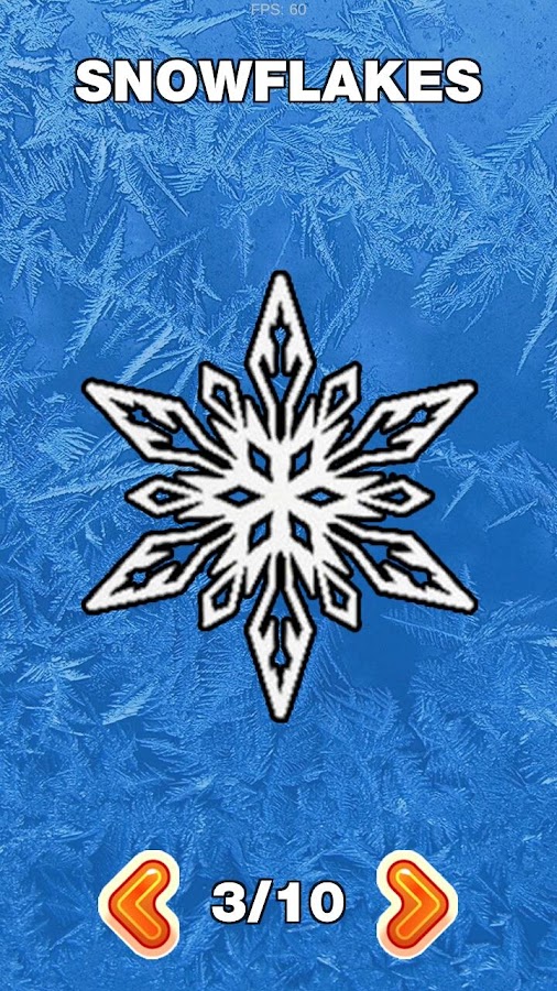 Snowflake - снежинки из бумаги — приложение на Android