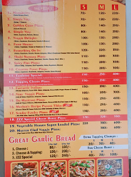 Laziz Pizza Box menu 2