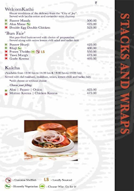 Welcome Hotel menu 8