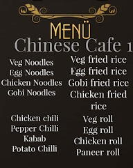 Chinese Cafe 1 menu 2