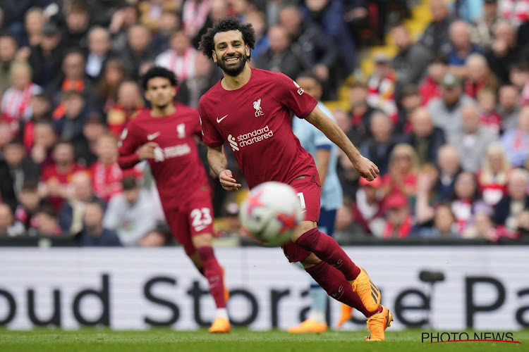 Mo Salah evenaart Liverpool-legende Steven Gerrard