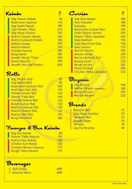 The Kebab Express menu 1