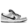 sb dunk low supreme black/white