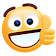 Free Thumbs Up Emoji Sticker icon