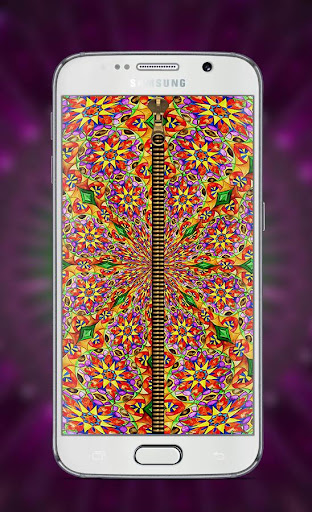 Mandala zipper