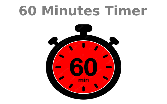 60 Minutes Timer - Countdown Preview image 0