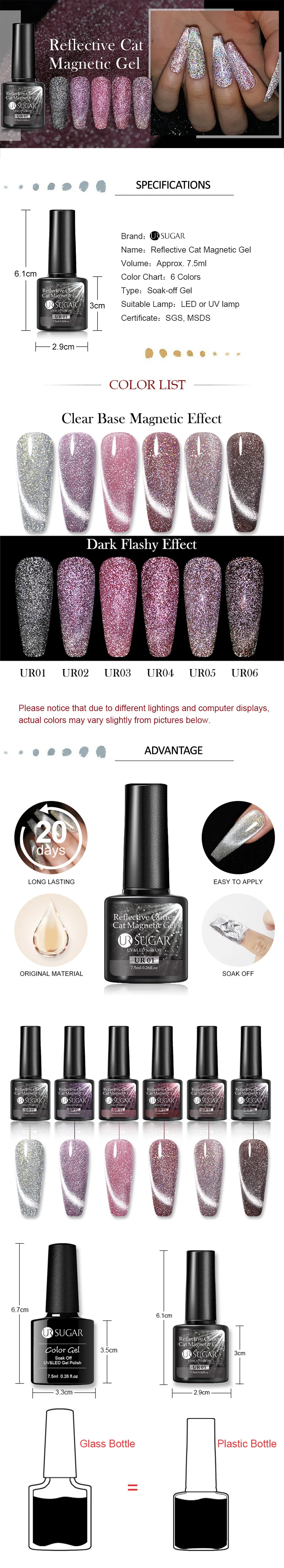 Title 4, Vernis à ongles gel Laser Cats Eye — Effet œil...