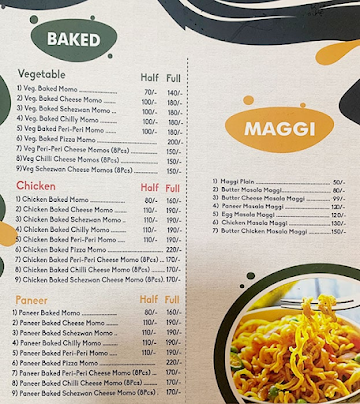 Momo'ss Mealbox menu 