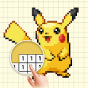 Descargar Color by Number - Pokemon Pixel Art Free  Instalar Más reciente APK descargador