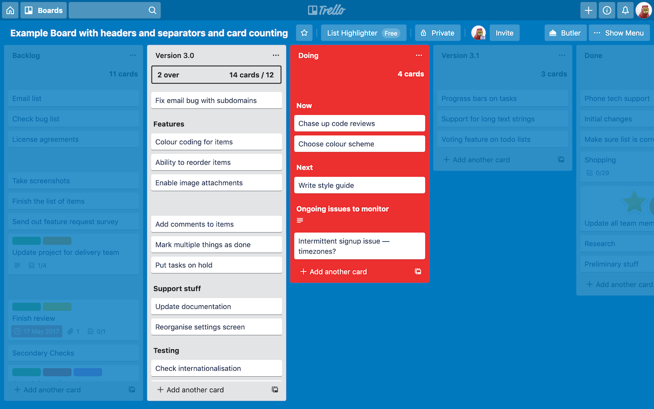 List Highlighter for Trello Preview image 5