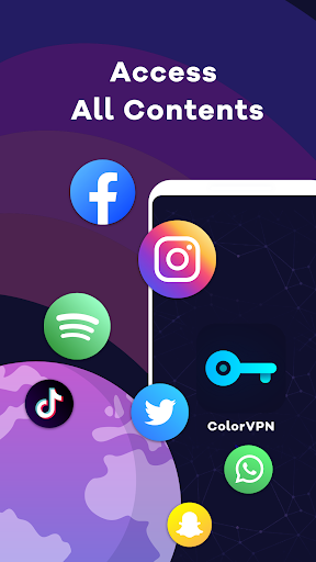 Screenshot Color VPN - Secure Fast VPN