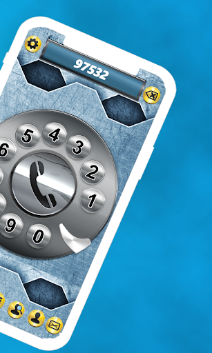 Retro Phone Dialer  Keypad