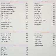 Yaaron da Kitchen menu 7