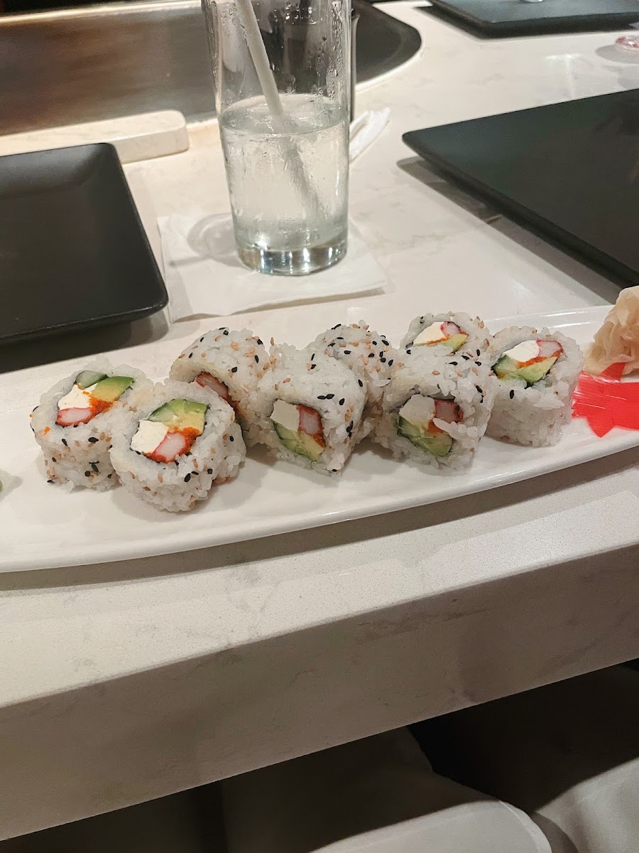 GF sushi available!