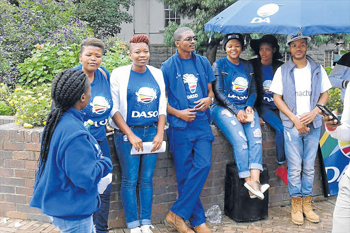 STRONG SHOWING: Daso won the SRC elections at Iqhayiya Campus at the Port Elizabeth College on Thursday night Picture: ASANDA NINI