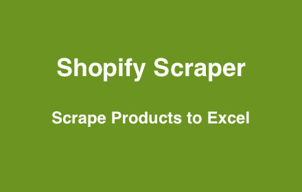 Shopify Scraper - Shopify Store Scraper & spy Preview image 0