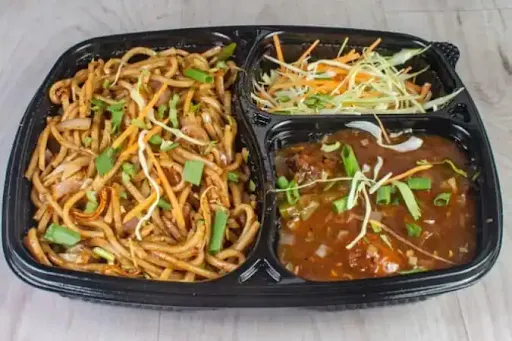 Veg Manchurian Noodles