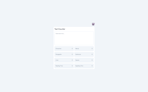 Text Counter