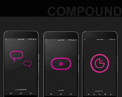 Compound for Substratum (Android Pie/Oreo/Nougat) Captura de pantalla