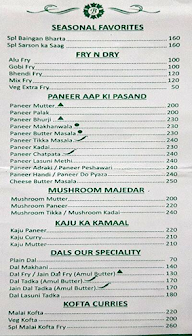 Aas Tiffin Service menu 2