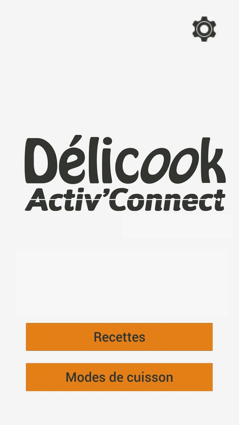 Siméo -  Délicook Connect Screen 1
