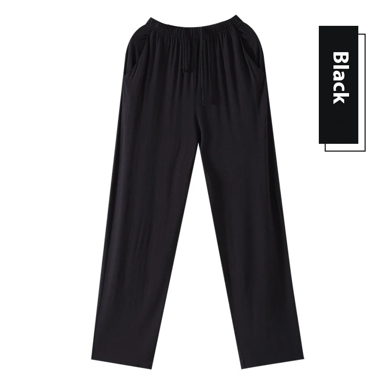 Calças de pijama casuais masculinas de cor sólida para casa. Conforto e estilo para relaxar. Perfeitas para noites tranquilas e momentos de descanso.