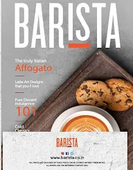 Barista Coffee menu 2