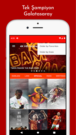 Screenshot 4K HD Galatasaray Wallpapers