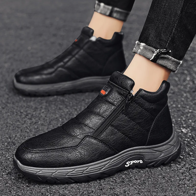 Title 4, Warme fleece en katoenen wandelschoenen voor bu...