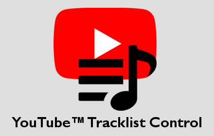 YouTube™ Tracklist Control Preview image 0