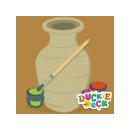 Decorating Games - Clay Pot at Duckie Deck Chrome extension download