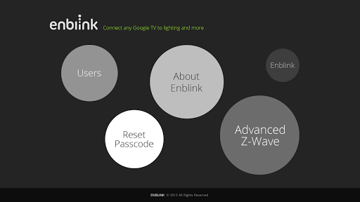 Enblink Settings - Smart Home