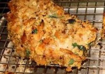 Crunchy Pork Chops/Chicken Baked