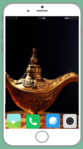 Magic Genie Lamp Full HD Wallpaper