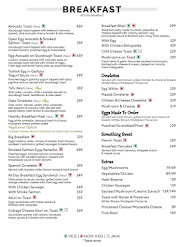 Aromas Cafe & Bistro menu 2