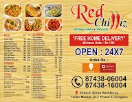 Red Chilliz menu 2