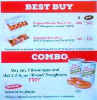 Krispy Kreme menu 4