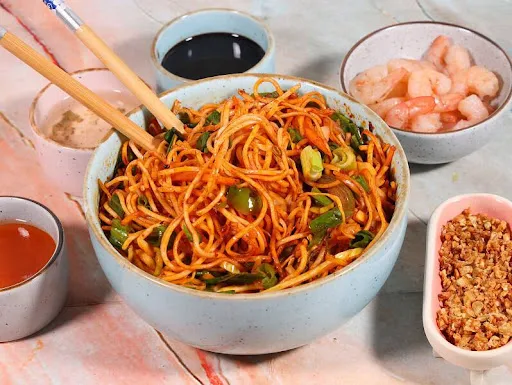 Prawns Burnt Garlic Noodles (750 Ml)